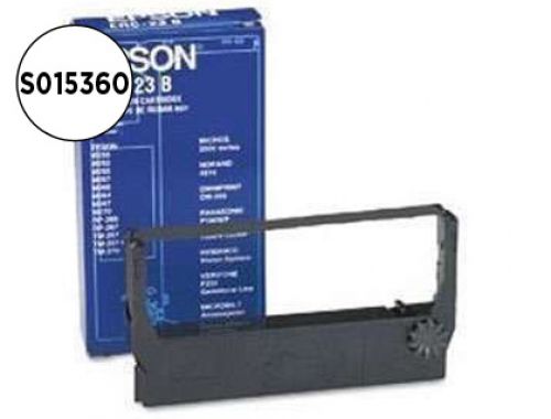 Fita impressora epson erc-23br preto/vermelho m-267/270 , Epson , 38505 , 4965957350010